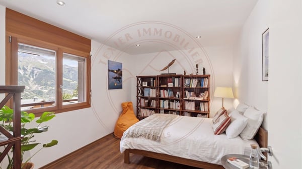Magnifique duplex de 7,5 pièces au dernier étage avec vue sur les Dents du Midi 8