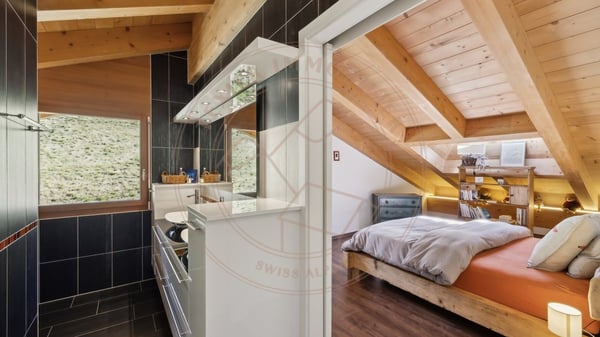 Magnifique duplex de 7,5 pièces au dernier étage avec vue sur les Dents du Midi 9