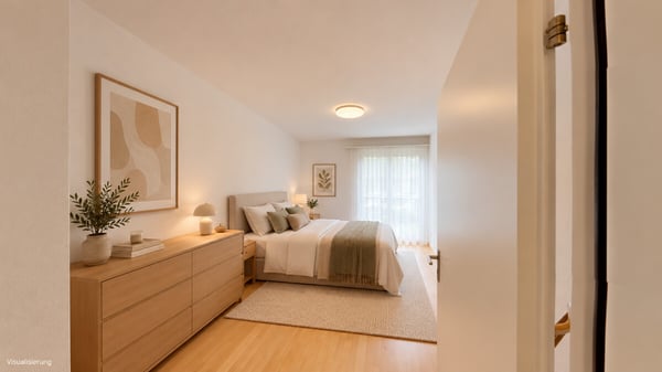 Wohnen wie im eigenen Haus 5.5-Zimmer-Maisonette mit Garten in der S 9