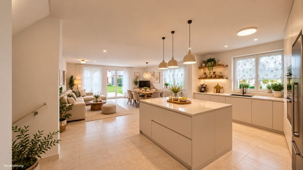 Wohnen wie im eigenen Haus 5.5-Zimmer-Maisonette mit Garten in der S 2