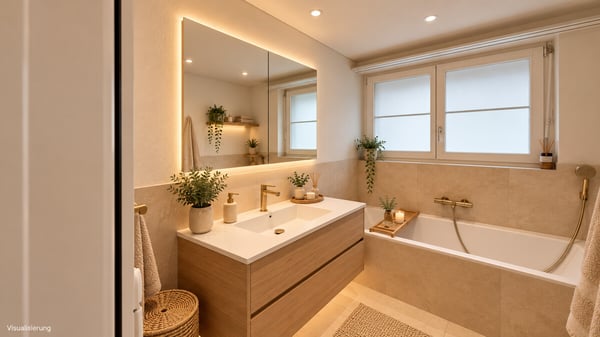 Wohnen wie im eigenen Haus 5.5-Zimmer-Maisonette mit Garten in der S 6