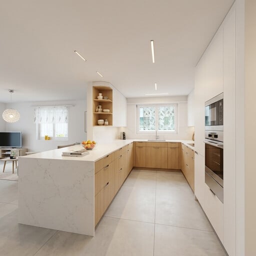 Exklusive 5.5-Zimmer-Maisonette-Gartenwohnung 5
