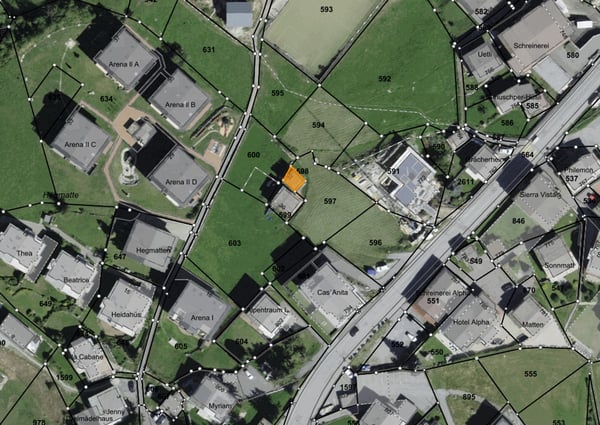 (3925) GRÄCHEN (VS) - 6 Bauparzellen zu verkaufen - 6 terrains constructibles à vendre 6