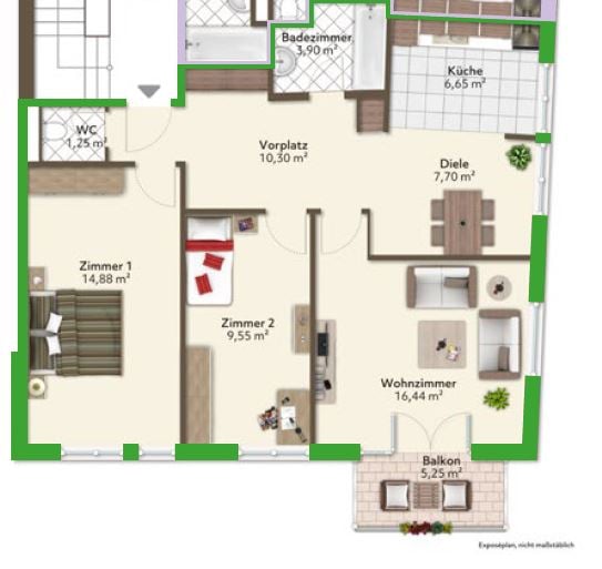 Charmante 1.5-Zimmer-Wohnung im Zentrum von Winterthur 11