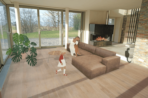 Maison de maître avec affectation mixte (habitation/bureaux) et une écurie 5