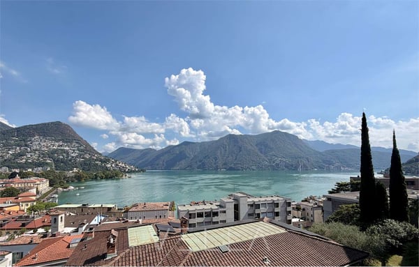 Elegante appartamento con vista mozzafiato sul Lago di Lugano 2