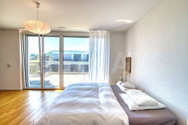 Moderne 2.5-Zimmer-Attika-Wohnung mit grosser Sonnenterrasse und Weitsicht 6