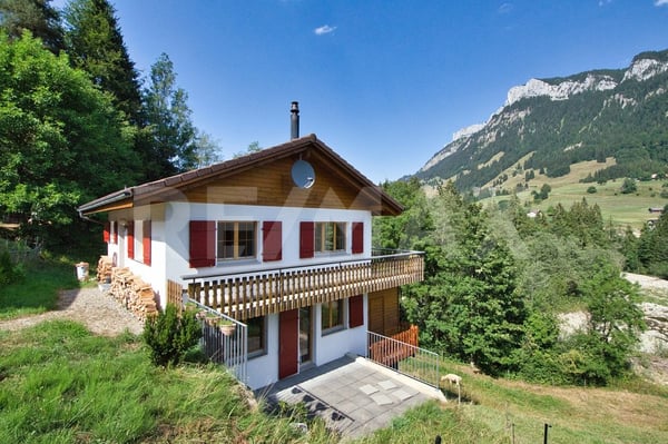 Chalet mit Bergkulisse in Flühli Ferienidylle oder ein Zuhause in der Natur 2