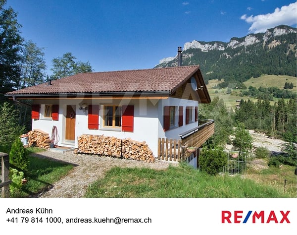 Chalet mit Bergkulisse in Flühli Ferienidylle oder ein Zuhause in der Natur 1