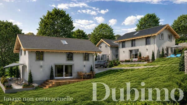 VILLAS INDIVIDUELLES DE 5.5 PIÈCES AVEC VUE SUR LA VALLÉE DU RHÔNE 5