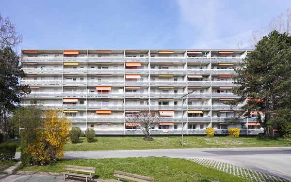 Appartement entièrement rénové de 1.5 pièces au 5ème étage, avec balcon. 1