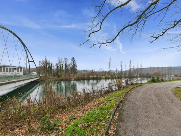 1½-Zimmerwohnung mit grossem Gartensitzplatz – Wohnen direkt an der Aare 18