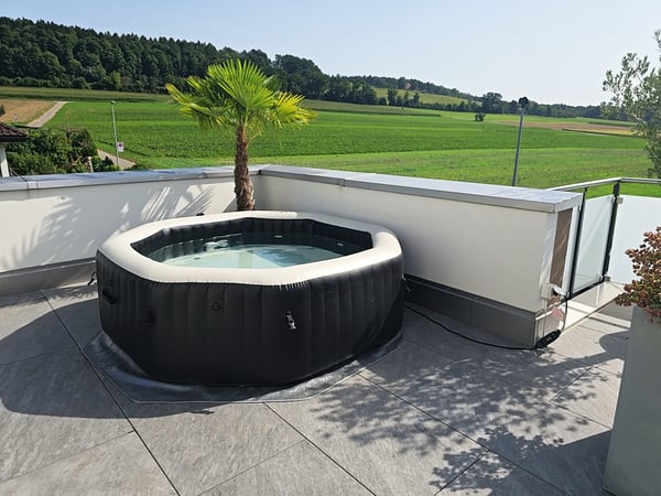 5½-Zimmer-Attikawohnung mit 152 m² Terrasse, direktem Liftzugang und Whirlpool 17
