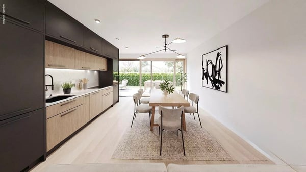 Appartement contemporain avec rooftop et jardin privé. 4