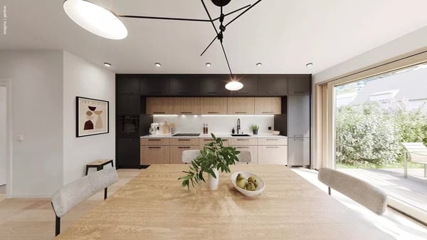 Appartement contemporain avec rooftop et jardin privé. 7