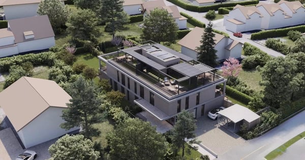 Appartement contemporain avec rooftop et jardin privé. 2