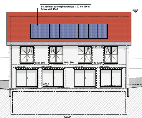 Spacieuse villa jumelle de 5,5 pièces (221b) (223b) (223a) 2