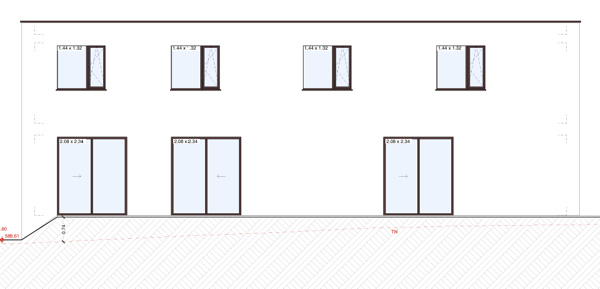 Projet de deux villas jumelées à Belfaux – Libre de mandat 3
