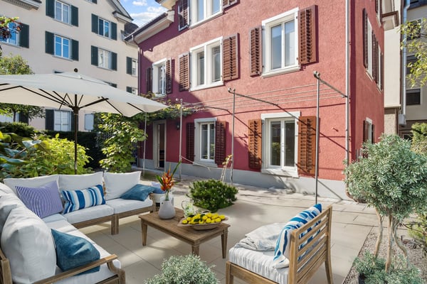 Möbilierte 1.5-Zimmer-Wohnung im ErdgeschossBederstrasse 103, Zürich 9