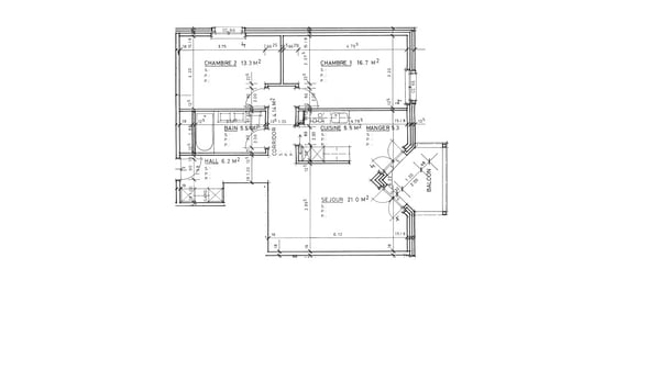 Bel appartement de 3½ pièces avec balcon (photo 1 of 12)
