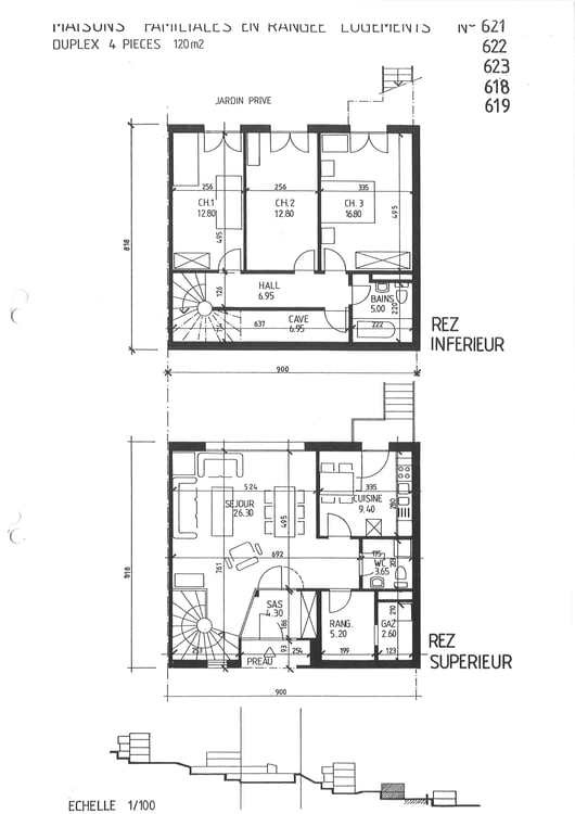 Villa contiguë duplex de 4½ pièces avec terrasse 8