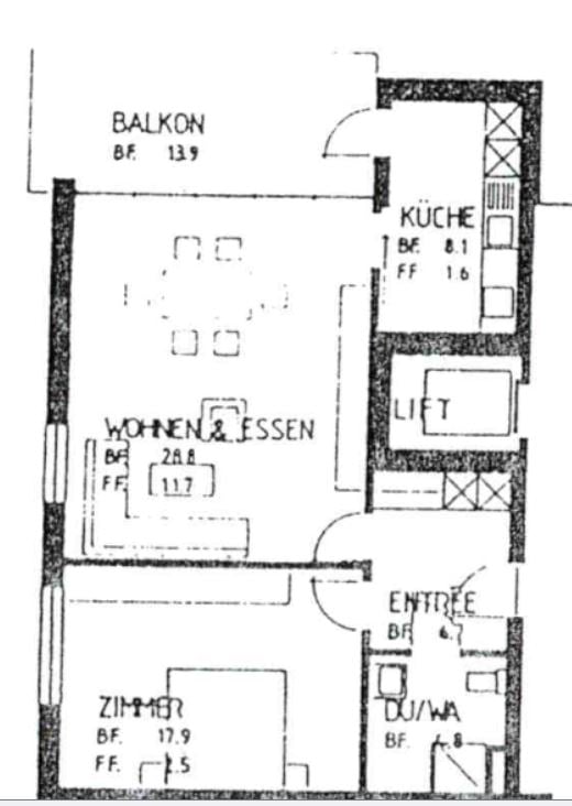 1.5 Zimmer Wohnung mit Balkon 9
