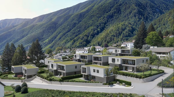 Neues Einfamilienhaus mit großem privatem Garten in Bedano 11