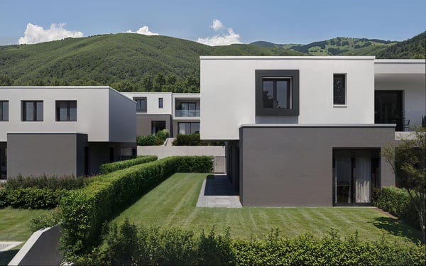Neues Einfamilienhaus mit exklusivem Garten in Bedano 12
