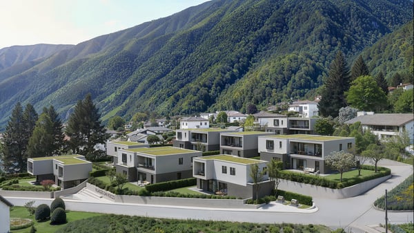 Neues Einfamilienhaus mit exklusivem Garten in Bedano 8
