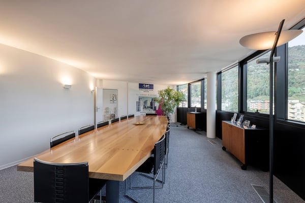 Uffici elegantemente arredati da 125 MQ a 370 MQ al WTC LUGANO, un indirizzo importante 5
