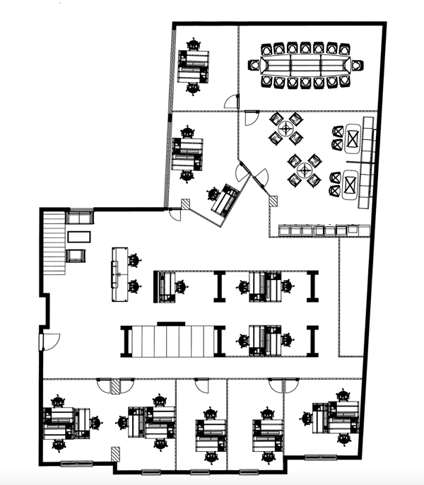 Spacieux bureau de 350m2 à remettre ! 18
