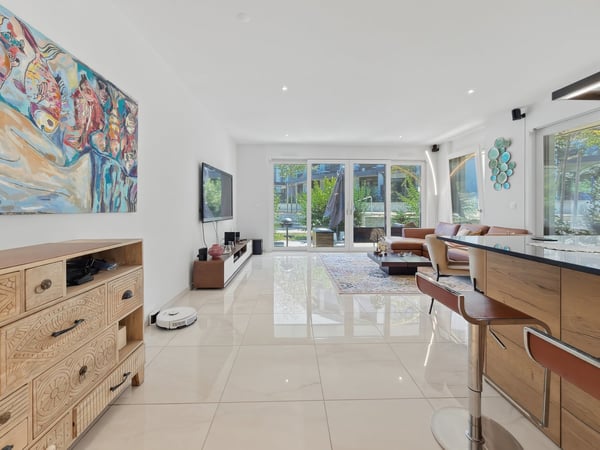 Appartement meublé de standing en rez-de-jardin 5