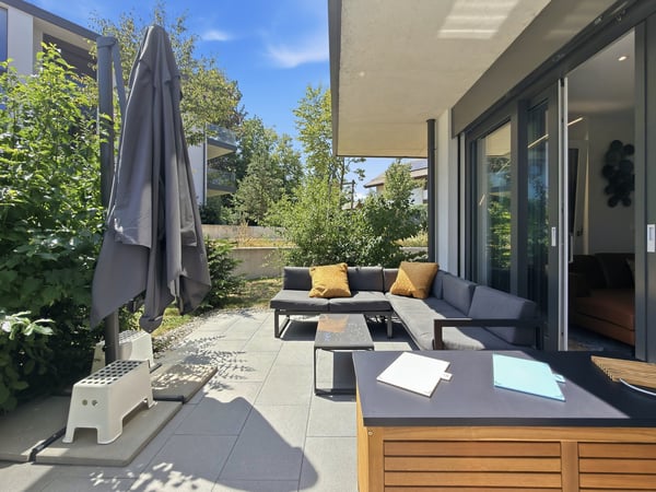 Appartement meublé de standing en rez-de-jardin 18