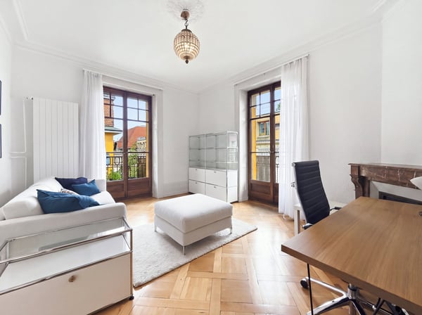 Appartement meublé avec balcons - Bail jusqu'au 31 août 2027