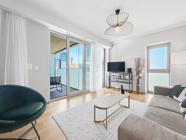 Appartement moderne en plein centre avec parking 3