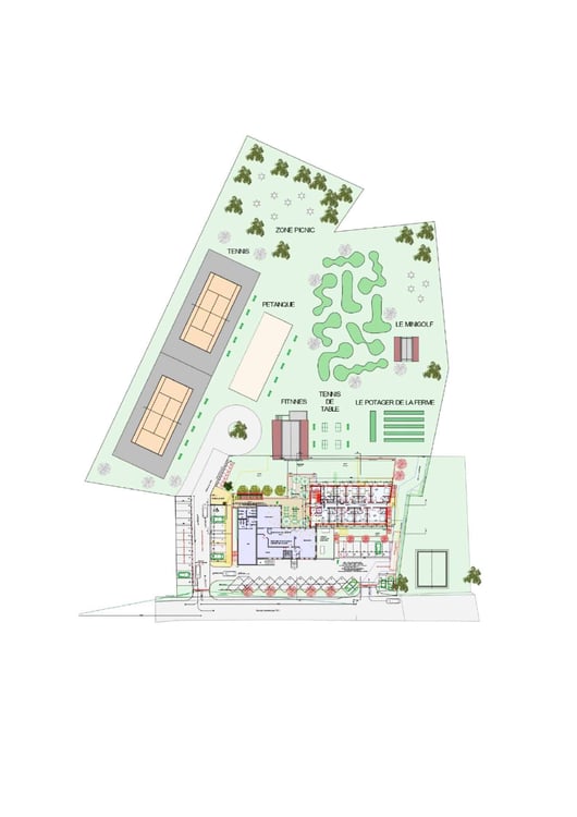 Auberge avec centre de loisirs et projet d'extension 11'500m2 de terrain -Écoteaux 4