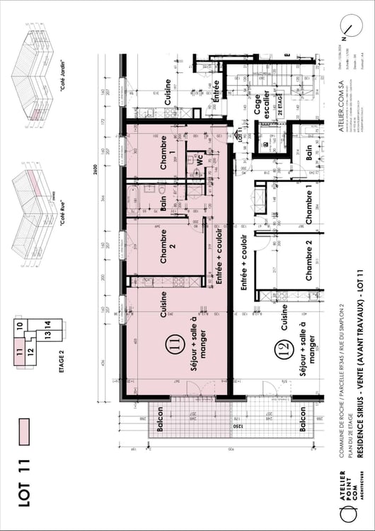 Appartement 3.5 pièces à Roche VD - Lot 11 11