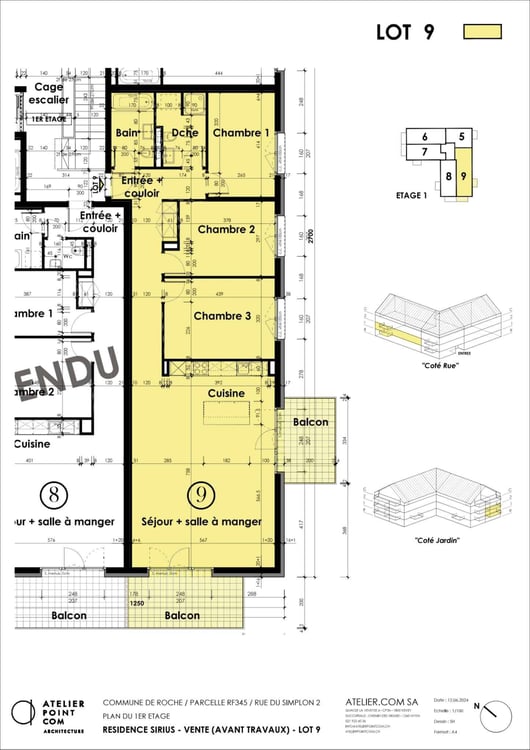 Appartement 4.5 pièces à Roche VD - Lot 9 10