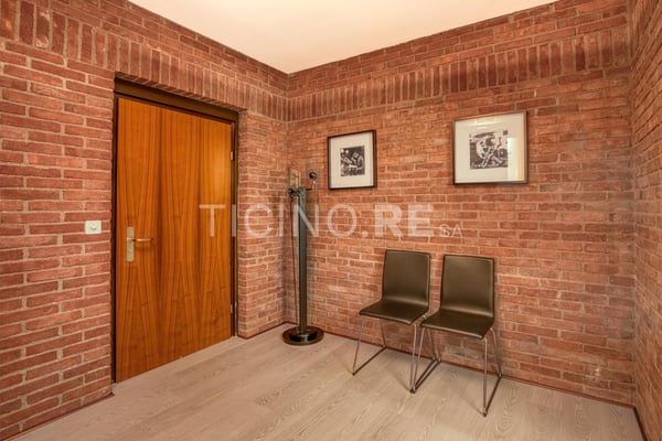 LUGANO: ELEGANTES BÜRO/WOHNUNG ZWEI SCHRITTE VOM PARCO CIANI ENTFERNT ? EINE EINZIGARTIGE GELEGENHEIT 4