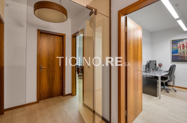 LUGANO: ELEGANTES BÜRO/WOHNUNG ZWEI SCHRITTE VOM PARCO CIANI ENTFERNT ? EINE EINZIGARTIGE GELEGENHEIT 7