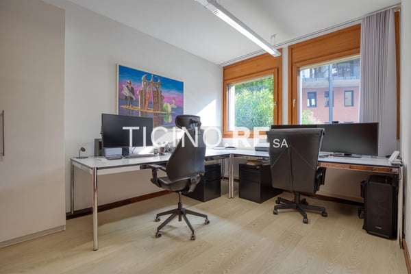 LUGANO: ELEGANTE UFFICIO/APPARTAMENTO A DUE PASSI DAL PARCO CIANI UN'OCCASIONE UNICA 10