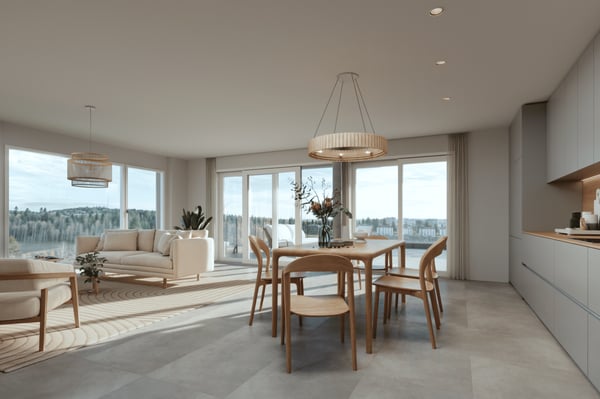 Appartement terrasse au dernier étage. 3