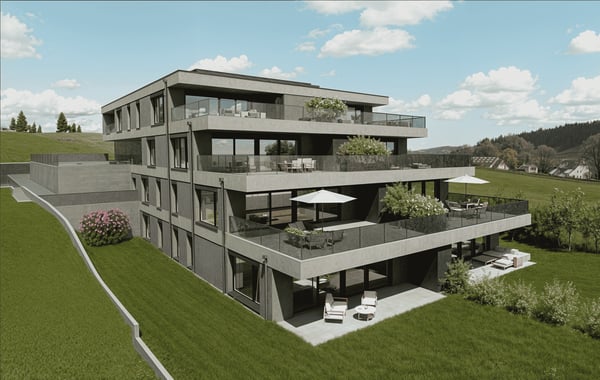 Appartement terrasse au dernier étage. 1