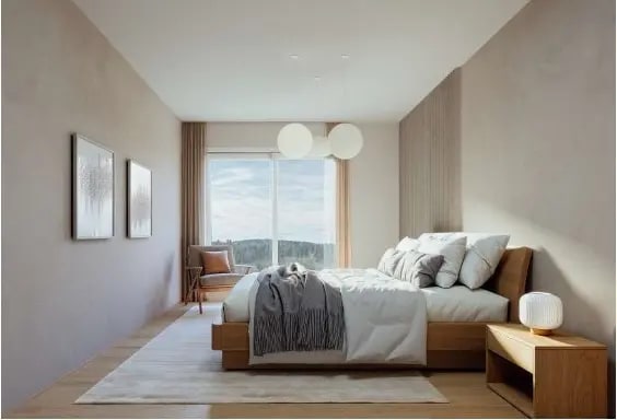Appartement de 3,5 pièces au dernier étage. 8