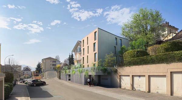 Rez-de-Jardin en ville. 2