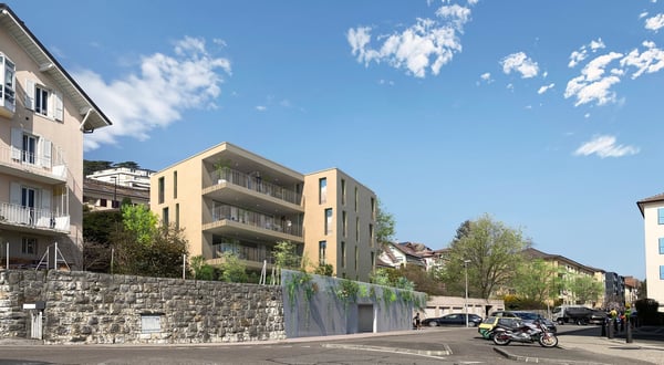 Rez-de-Jardin en ville. 1
