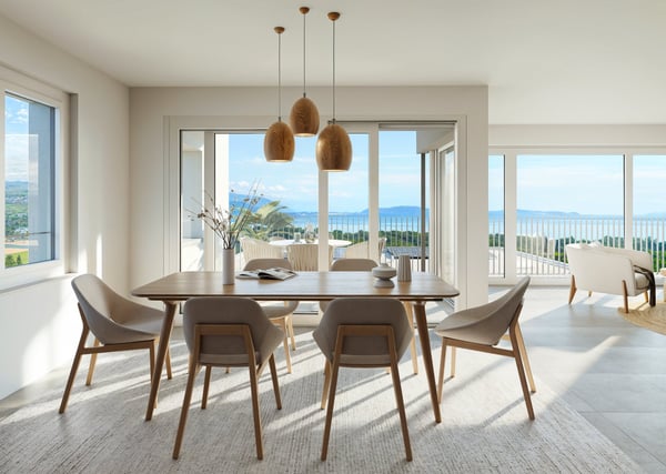 Villa mitoyenne contemporaine de 6,5 pièces. 8