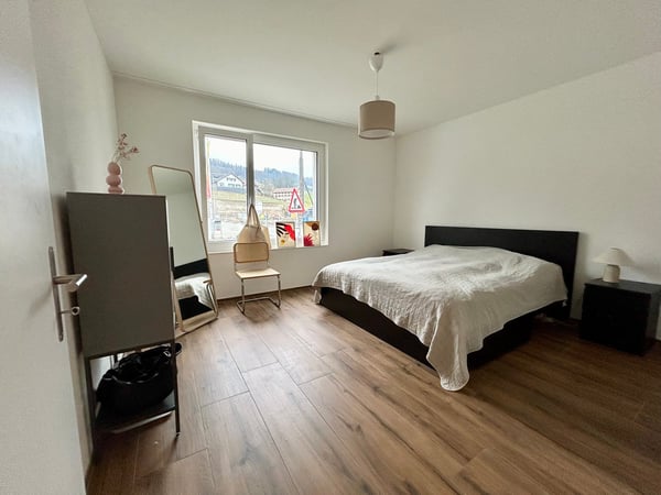 Moderne 3.5-Zimmer-Wohnung im Erdgeschoss in Rickenbach – Neubau mit Balkon und Lift 6