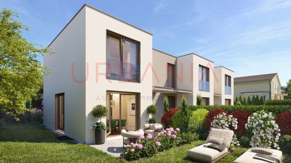 Nouveau projet de trois maisons contemporaines 