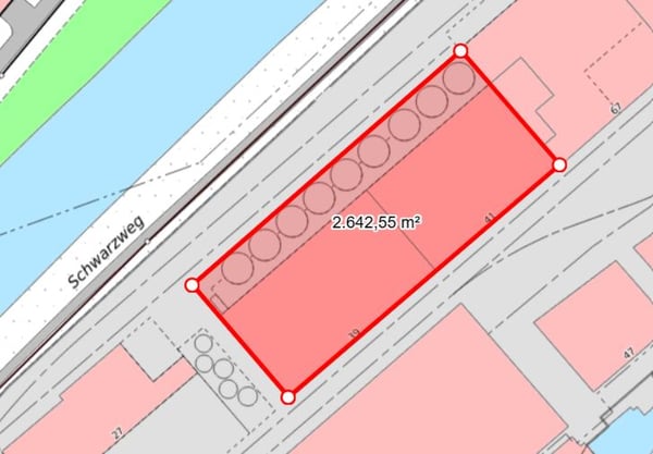 Aussenfläche Brownfield / Papieri-Areal Biberist 1